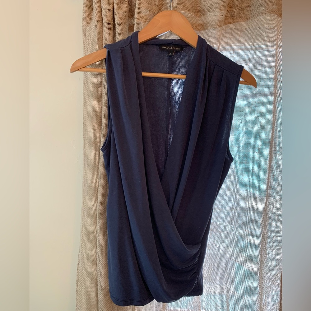 Banana Republic navy tank